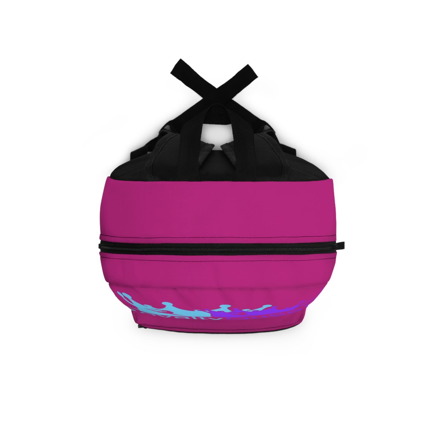 Royalty Queens Pink Backpack - Stylish School Bag, Motivational Backpack, Cute Travel Bag, Gift for Girls, Positive Vibes Everyday