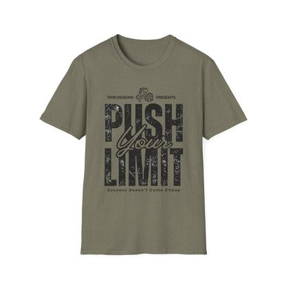 Motivational Unisex Softstyle T-Shirt - 'Push Your Limit'