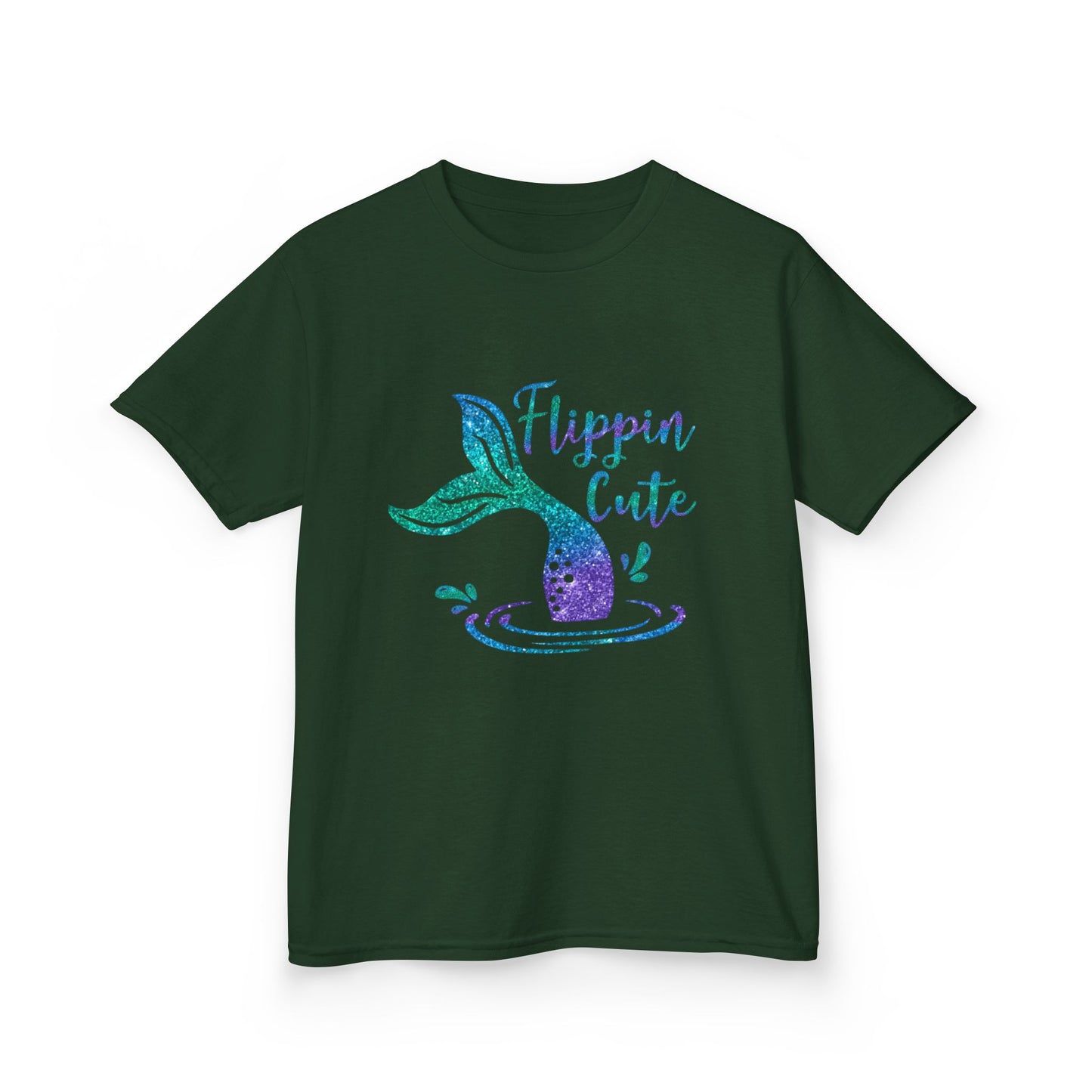 Flippin Cute Kids Tee - Colorful Whale Design for Fun-loving Children
