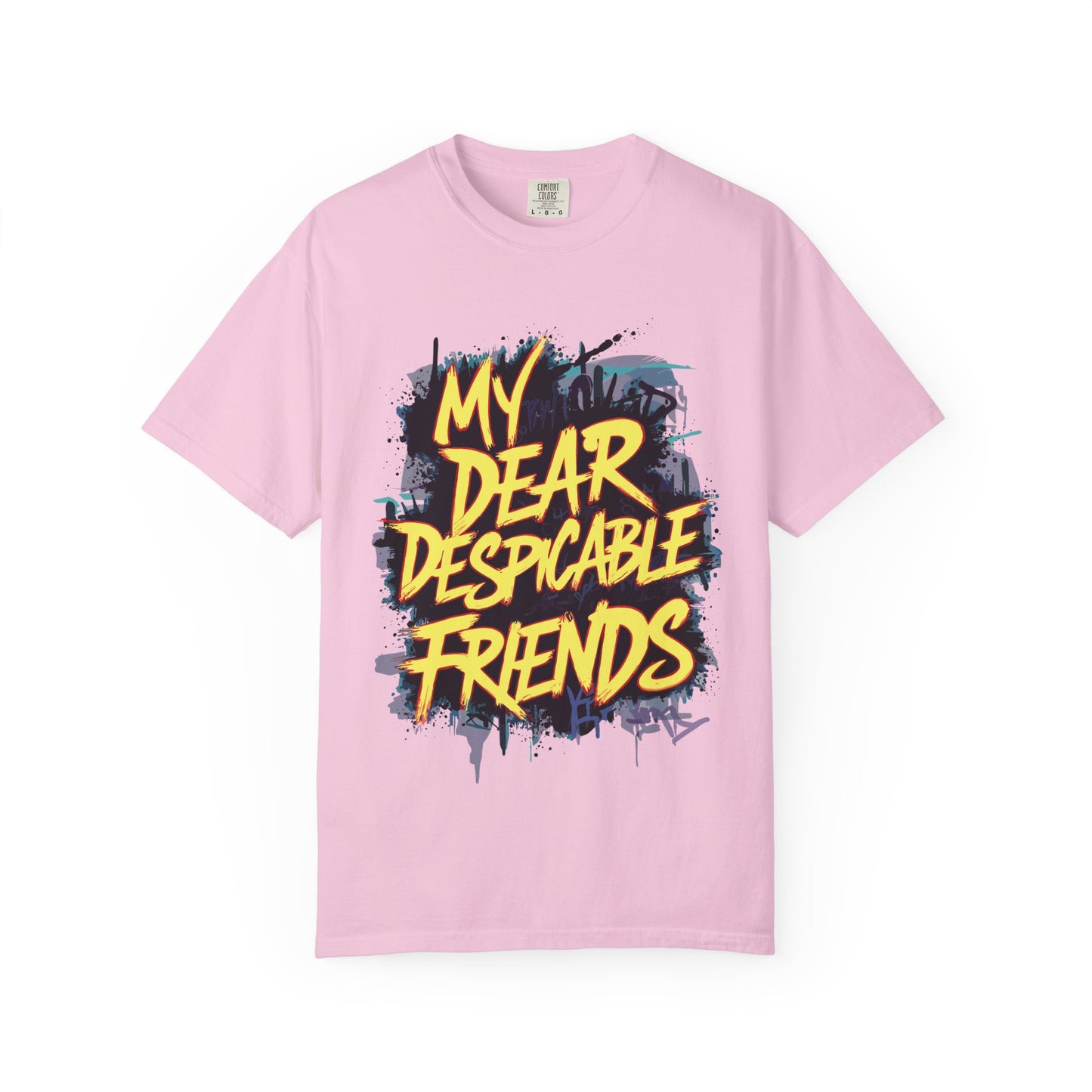 Despicable Friends Graphic Tee, Unisex T-Shirt, Casual Wear, Gift for Friends, Fun Statement Shirt, Graphic Tee for Fans