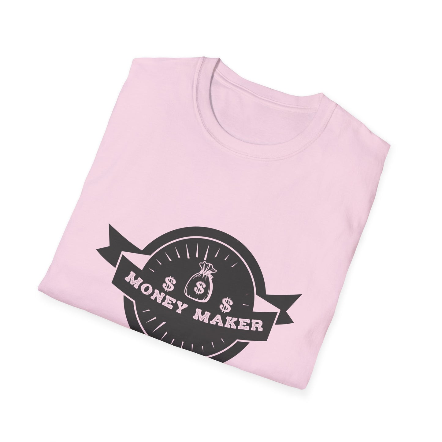 Money Maker Unisex Softstyle T-Shirt - Trendy Casual Wear for Entrepreneurs