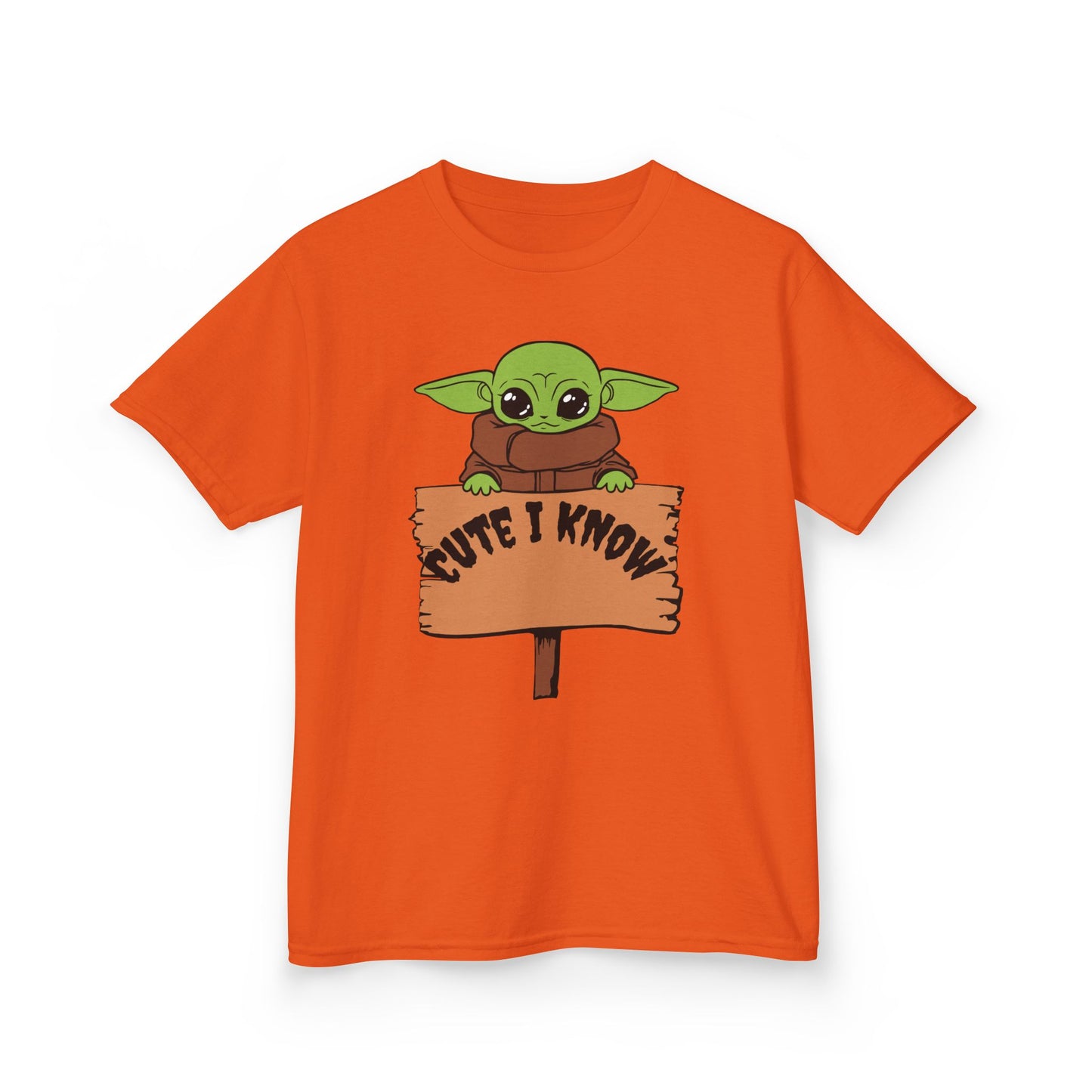Cute Baby Alien Kids Tee - "Cute I Know" Design for Trendy Kids