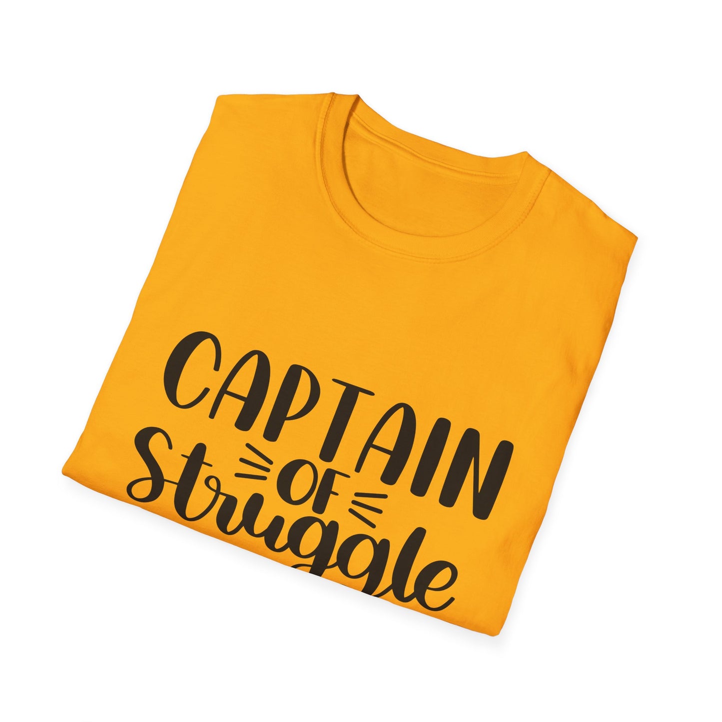 Captain of the Struggle Bus Unisex Softstyle T-Shirt