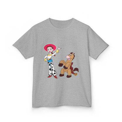 Kids Cowboy Adventure Tee, Children's Graphic T-Shirt, Fun Kids Wear, Western Theme Shirt, Birthday Gift, Casual Summer Top