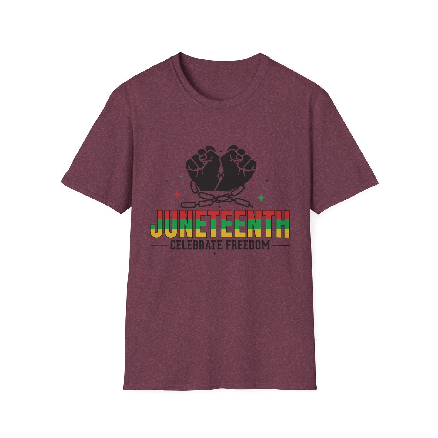 Juneteenth Freedom T-Shirt, Celebrate Freedom Tee, Unisex Graphic Shirt, African American History Apparel, Souvenir Gift for Juneteenth