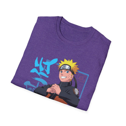 Anime-Inspired Unisex Softstyle T-Shirt - Naruto Design