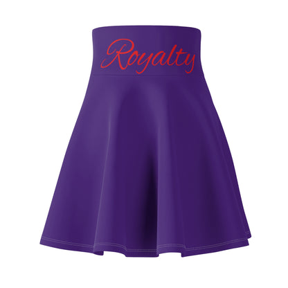 Royalty Graphic Women’s Skater Skirt - Fun and Stylish Summer Fashion