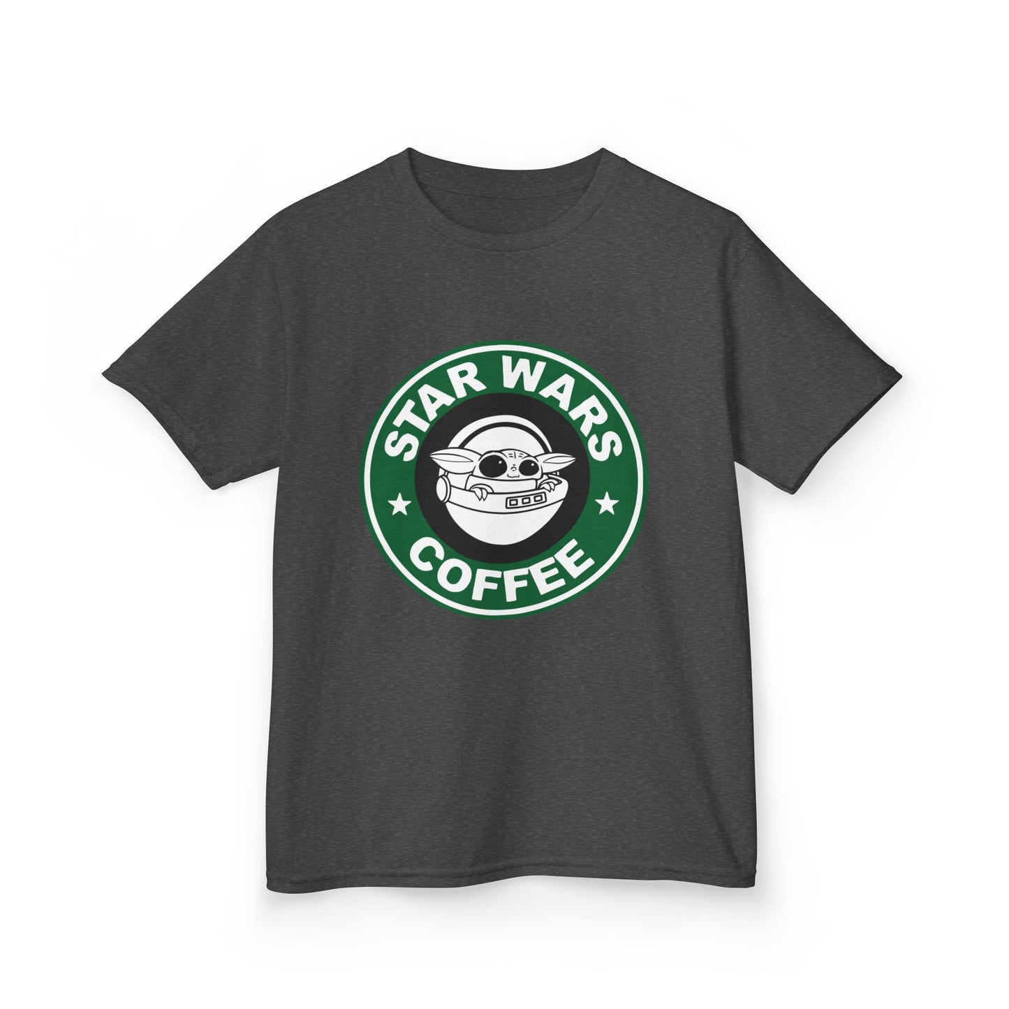 Star Wars Coffee Kids Tee, Fun Graphic T-shirt for Boys & Girls, Perfect for Birthdays, Star Wars Fans, Casual Wear