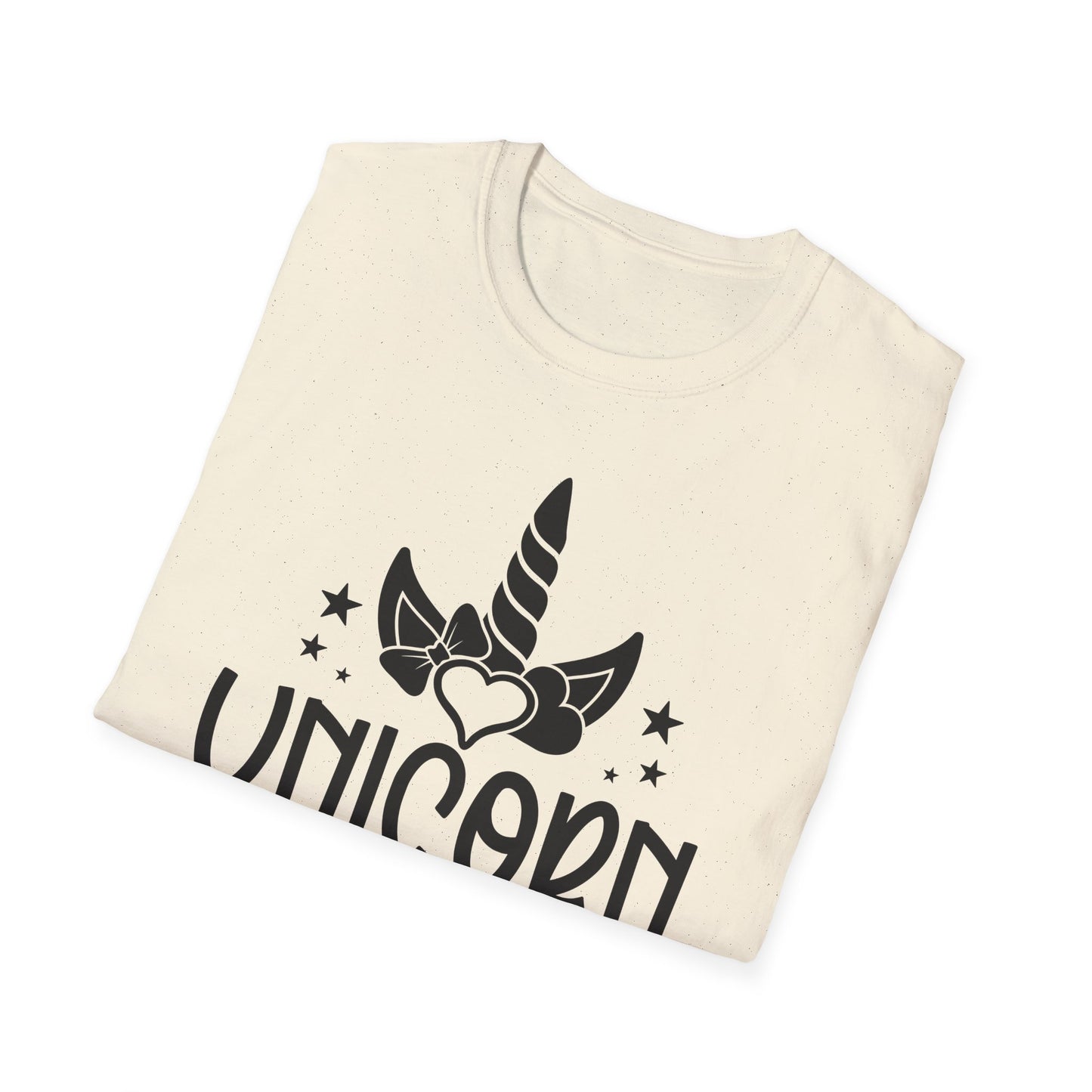 Unicorn Girl Softstyle T-Shirt for Kids & Teens - Cute Fantasy Tee