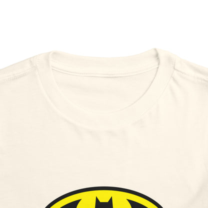 Batman Toddler Short Sleeve Tee - Superhero Shirt for Kids, Birthday Gift, Adventure Wear, Playtime Apparel, Comic Fan Clothing
