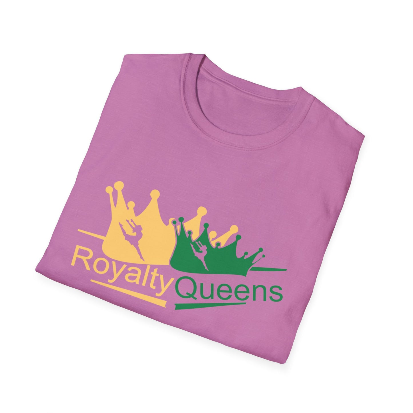 Royalty Queens Unisex Softstyle T-Shirt, Perfect for Birthdays, Celebrations, Gifts, Casual Wear, Fun Events