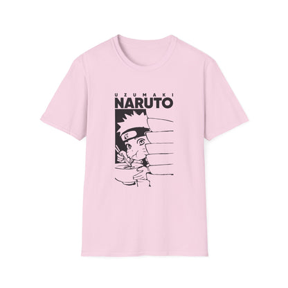 Naruto Unisex Softstyle T-Shirt - Fun Anime Graphic Tee for Fans