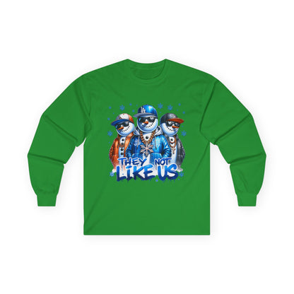 Street Vibe Long Sleeve Tee - "They Not Like Us"