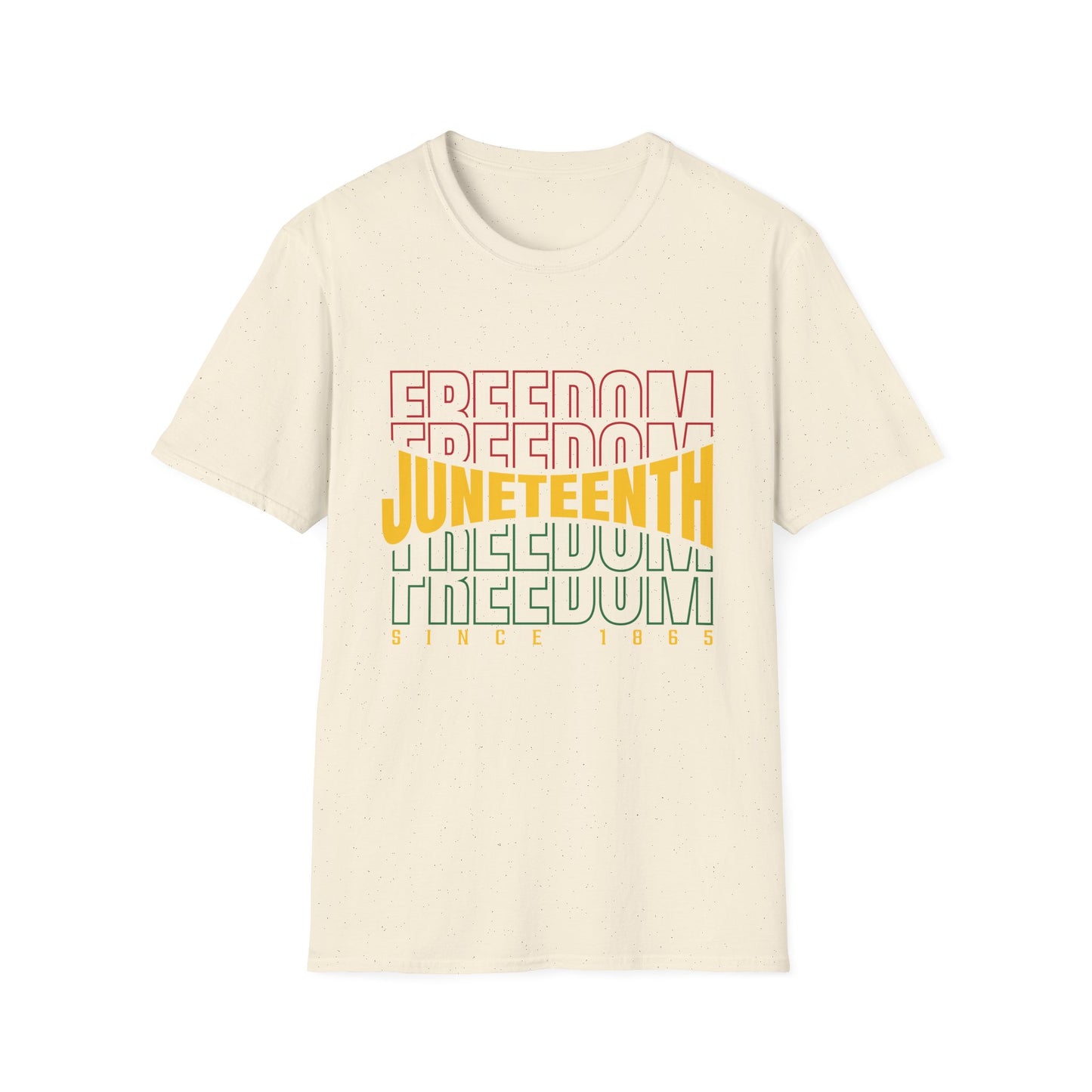 Juneteenth Freedom T-Shirt, Unisex Softstyle Tee, Celebrate Freedom, African American History, Independence Day Shirt, Gift for Activists