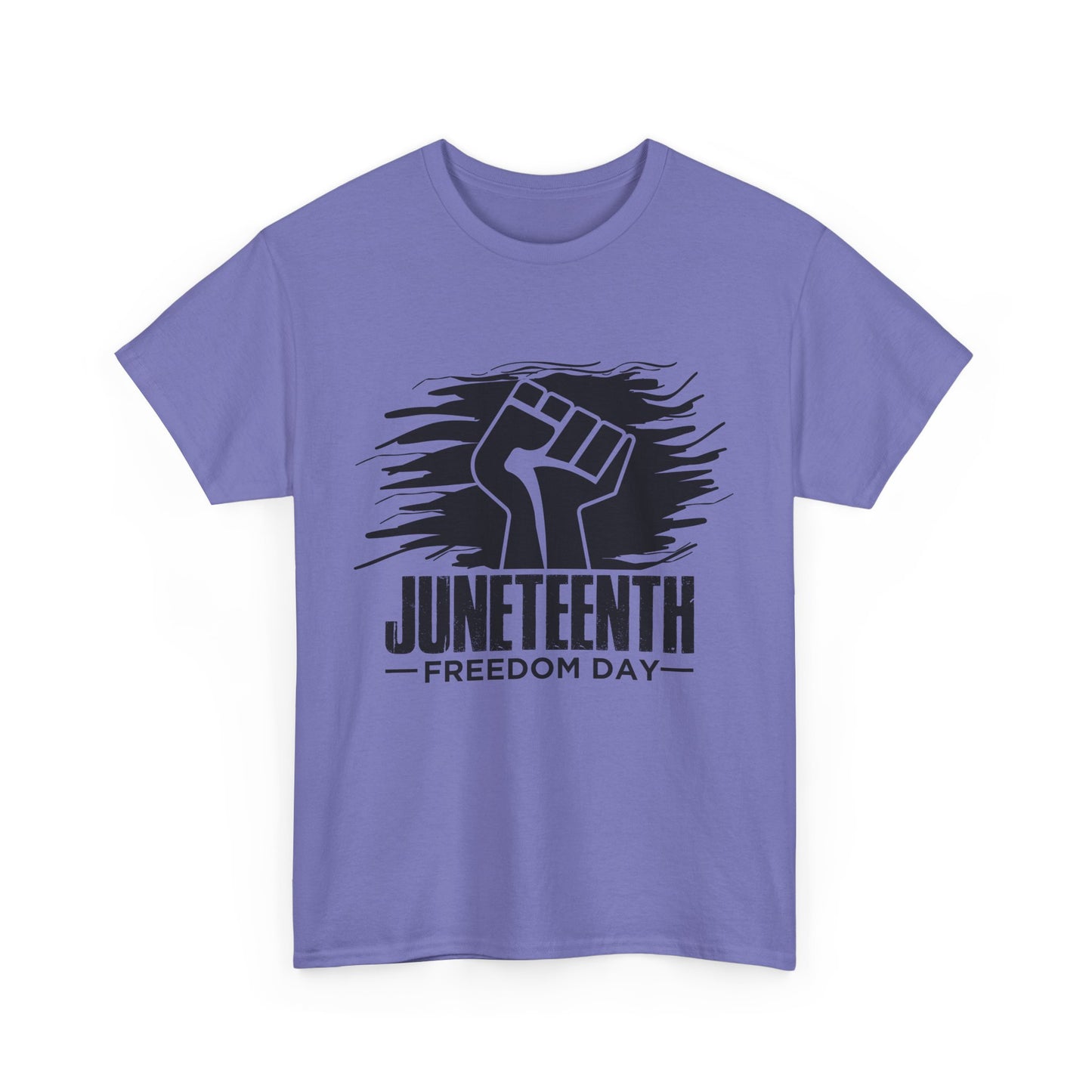 Juneteenth Freedom Day Tee, Unisex Heavy Cotton, Black Power Graphic Shirt, Everyday Wear, Freedom Celebration Apparel, Juneteenth Gift