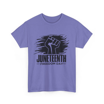 Juneteenth Freedom Day Tee, Unisex Heavy Cotton, Black Power Graphic Shirt, Everyday Wear, Freedom Celebration Apparel, Juneteenth Gift
