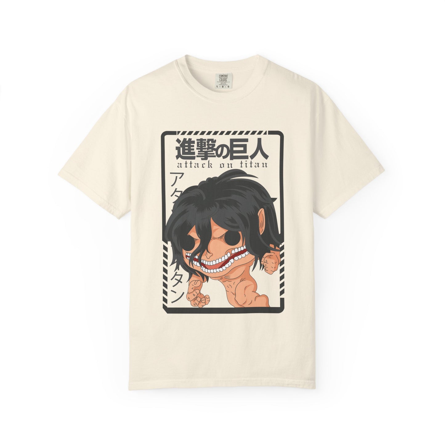 Anime Graphic T-Shirt, Attack on Titan Tee, Unisex Casual Shirt, Gift for Anime Fans, Streetwear Style