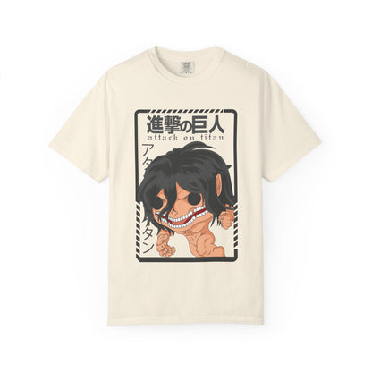 Anime Graphic T-Shirt, Attack on Titan Tee, Unisex Casual Shirt, Gift for Anime Fans, Streetwear Style