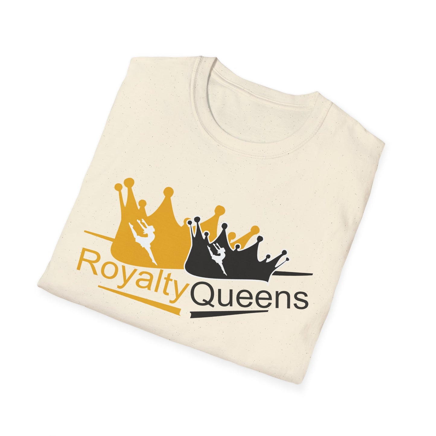 Royalty Queens T-Shirt, Unisex Softstyle Tee, Perfect for Gifts, Birthday Celebrations, Casual Wear, Empowerment Fashion, Unique Style