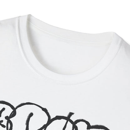 Skateboard Graffiti T-Shirt – Unisex Softstyle Tee for Streetwear Fans