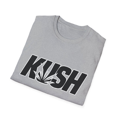 KUSH Graphic Unisex Softstyle T-Shirt - Cool Cannabis Vibe