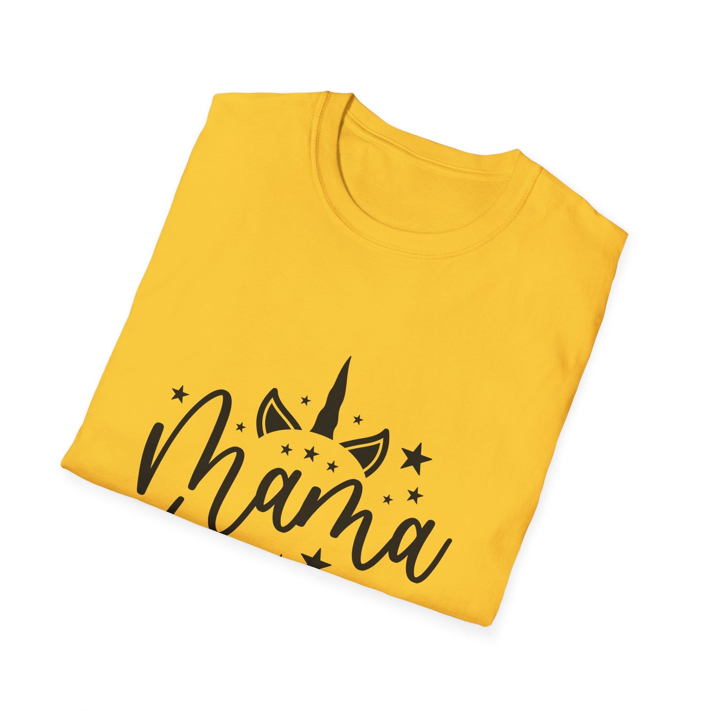 Mama Unicorn Unisex Softstyle T-Shirt - Fun & Stylish Gift for Moms