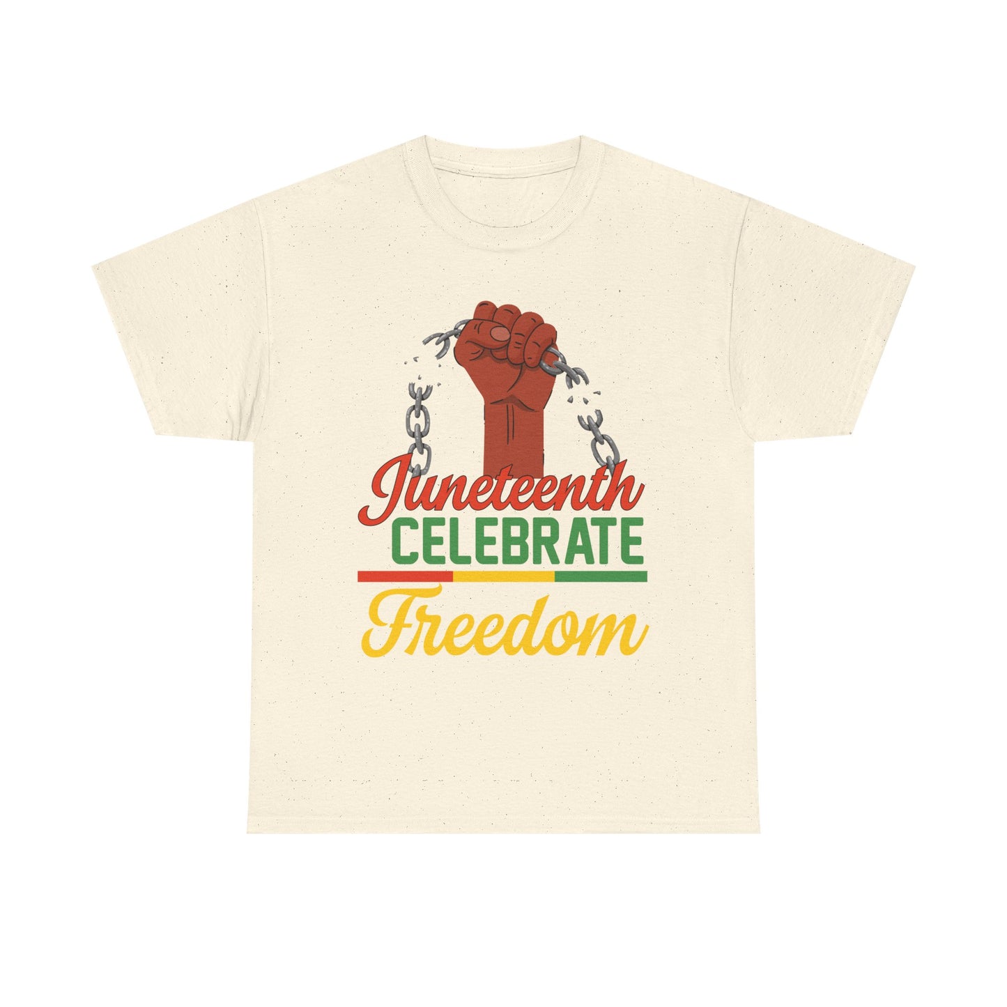 Juneteenth Freedom Tee, Celebrate Freedom Shirt, Unisex Cotton T-Shirt, Black History Month Apparel, Equality and Justice Top