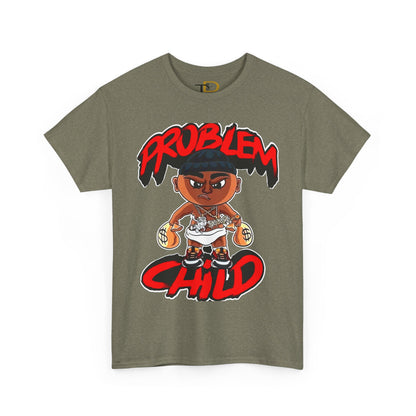 Problem Child Unisex Heavy Cotton Tee - Bold Graphic for Streetwear Lovers