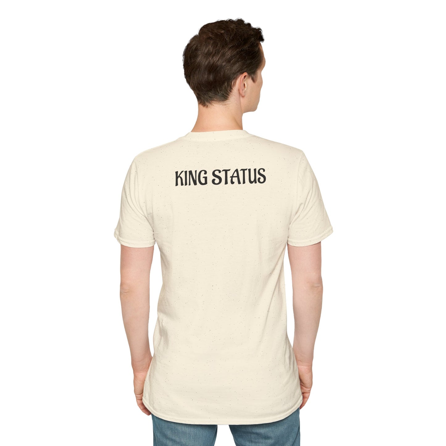 King Status Gorilla T-Shirt | Unisex Softstyle Tee for Casual Wear