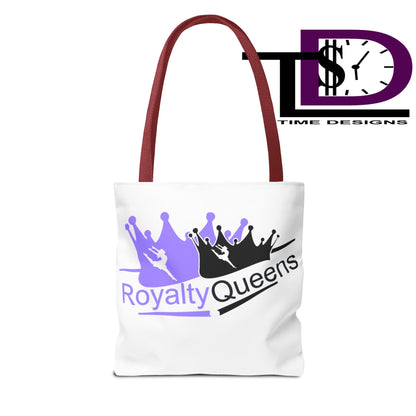 Royalty Queens Tote Bag, Stylish Shopping Tote, Gift for Queens, Dance Enthusiast Bag, Birthday Tote, AOP Design