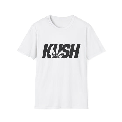 KUSH Graphic Unisex Softstyle T-Shirt - Cool Cannabis Vibe