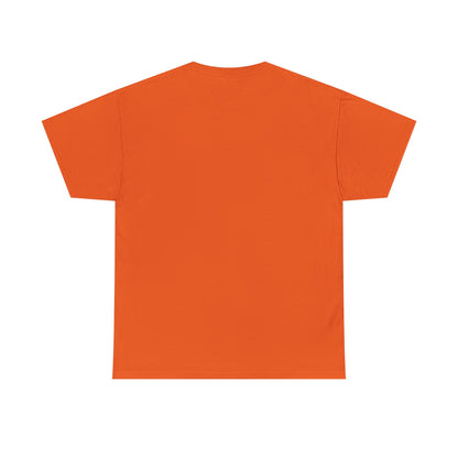 Unisex Heavy Cotton Tee - Eco-Friendly Bold Design with Bottle & Hand Graphic
