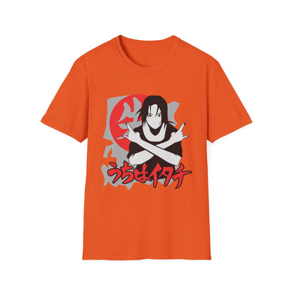 Unisex Softstyle Anime T-Shirt - Iconic Itachi Design