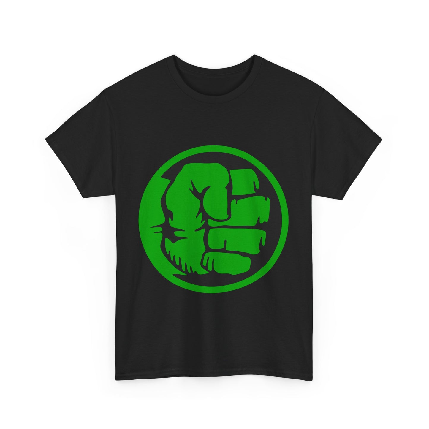 Fist of Strength Unisex Heavy Cotton Tee - Bold Apparel for Fitness Lovers, Gym Gift, Motivational T-Shirt, Workout Gear, Cool Graphic Tee