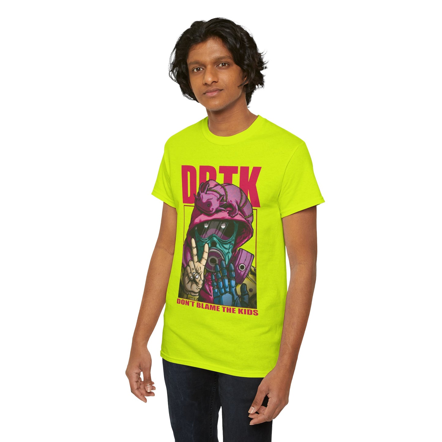Unisex Heavy Cotton Tee - 'Don't Blame The Kids' Graphic T-Shirt for Trendy Streetwear Lovers