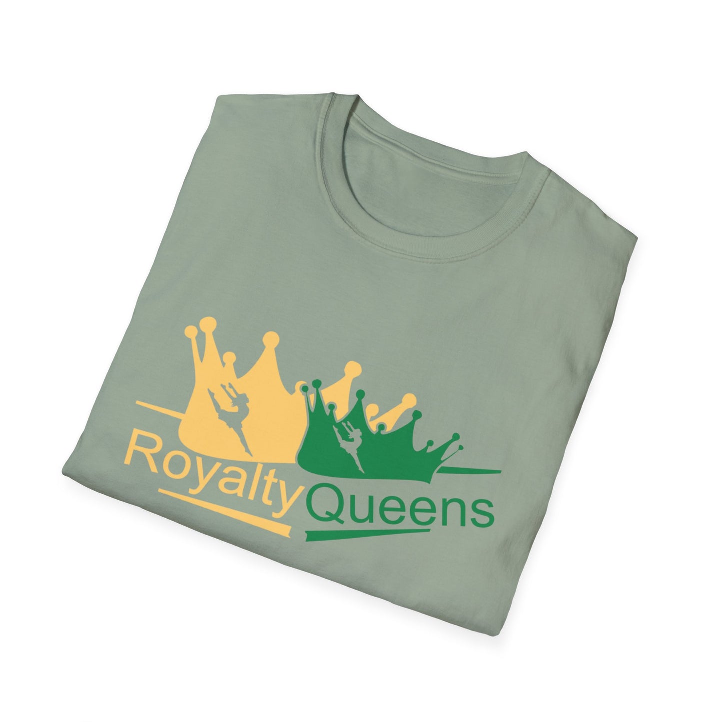 Royalty Queens Unisex Softstyle T-Shirt, Perfect for Birthdays, Celebrations, Gifts, Casual Wear, Fun Events