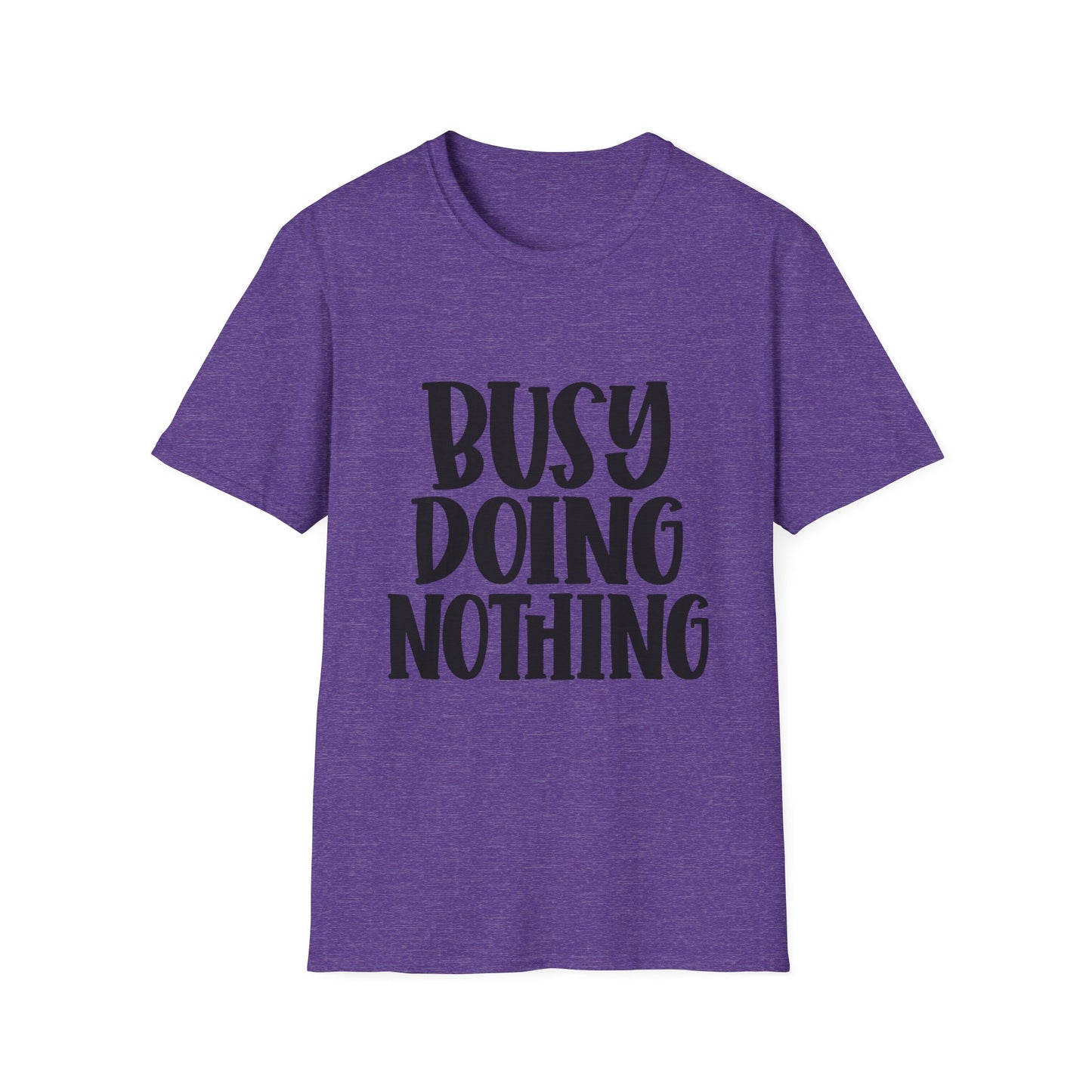 Busy Doing Nothing Unisex Softstyle T-Shirt | Relaxed Everyday Wear
