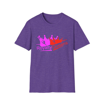 Royalty Queens T-Shirt - Celebrate Your Inner Queen, Unisex Softstyle Tee, Ideal for Birthdays, Pride Events, Feminist Gatherings, [...]