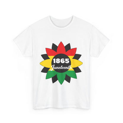 Juneteenth Celebration Tee - Unisex Heavy Cotton Shirt, African Heritage Apparel, Black History Month, 1865 Roots, Proud Culture Wear