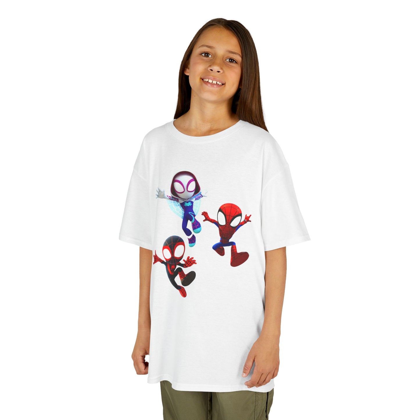 Kids Spider-Man Adventure Tee - Fun and Cozy Cotton T-Shirt for Young Superhero Fans