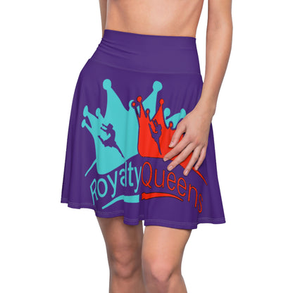 Royalty Graphic Women’s Skater Skirt - Fun & Stylish Fashion for Celebrations