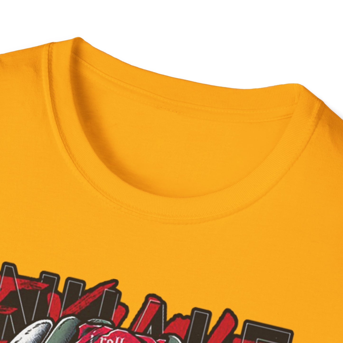 Graphic Unisex Softstyle T-Shirt - 'Exhale' Design