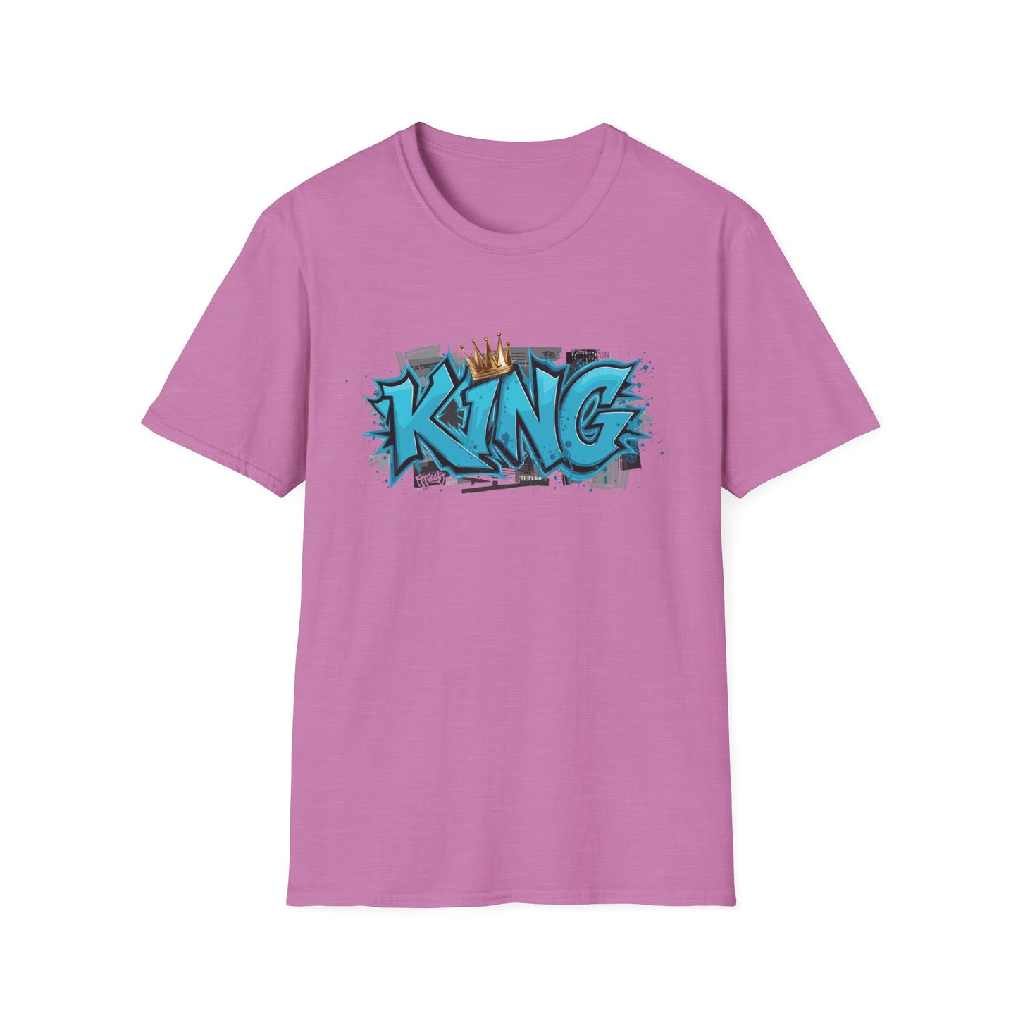 King Graffiti Unisex T-Shirt | Cool Urban Style Tee, Streetwear Fashion, Unique Gift for Him, Self-Expression, Birthday Present