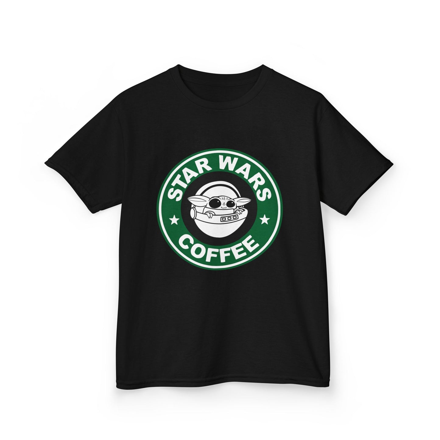Star Wars Coffee Kids Tee, Fun Graphic T-shirt for Boys & Girls, Perfect for Birthdays, Star Wars Fans, Casual Wear