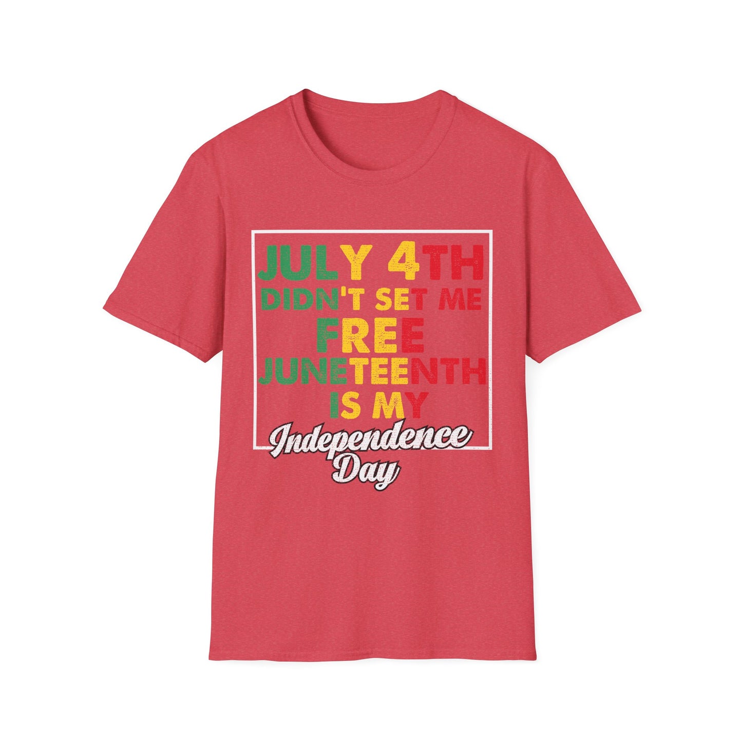 Juneteenth Independence T-Shirt, Celebrate Freedom, Unisex Tee, African American Heritage, July 4th Alternative Shirt, Gift Idea