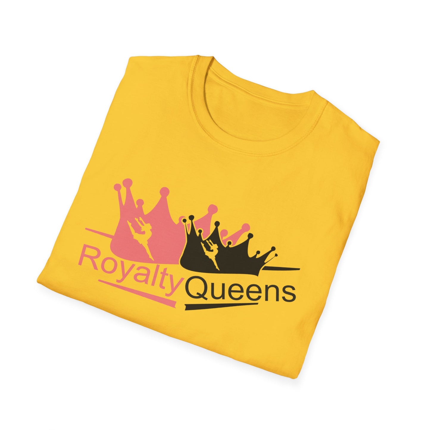 Royalty Queens Unisex Softstyle T-Shirt, Fun Casual Wear, Gift for Her, Birthday, Family Reunion, Celebration Tee