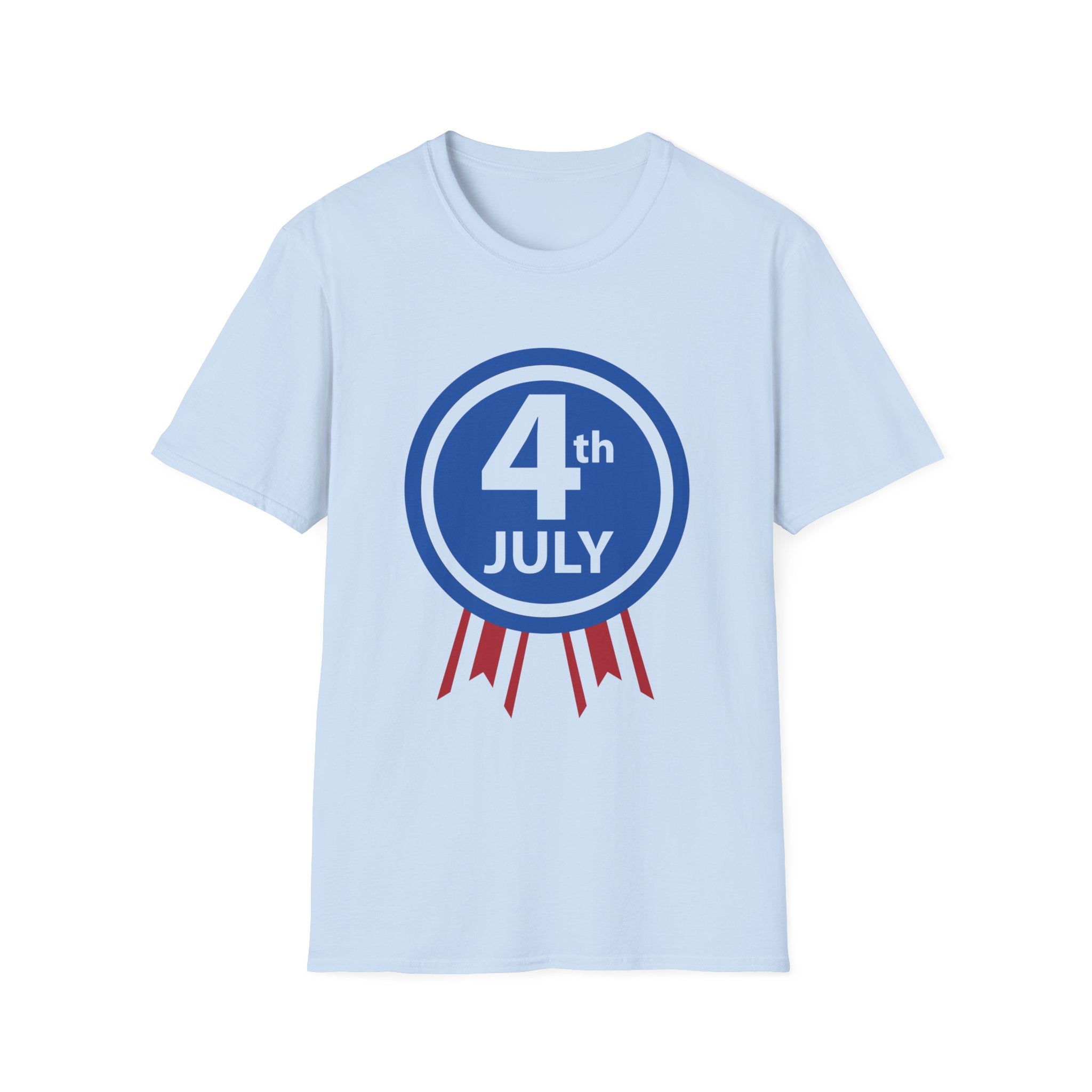 4th of July Unisex Softstyle T-Shirt, Independence Day Tee, Patriotic Shirt, July 4th Celebration T-Shirt, USA Pride Clothing