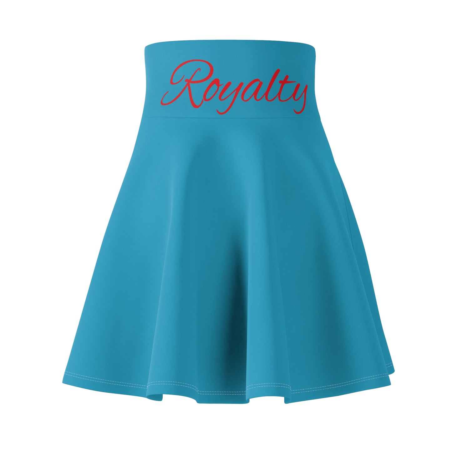 Colorful Women's Skater Skirt - 'Royalty' Design, Perfect for Spring/Summer Celebrations