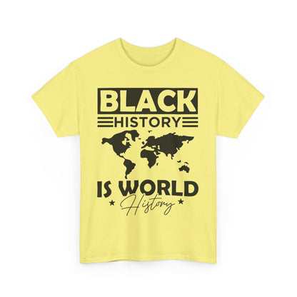 Black History Awareness Tee, Unisex Cotton T-Shirt, Black History Month Shirt, Cultural Pride Apparel, Educational Gift