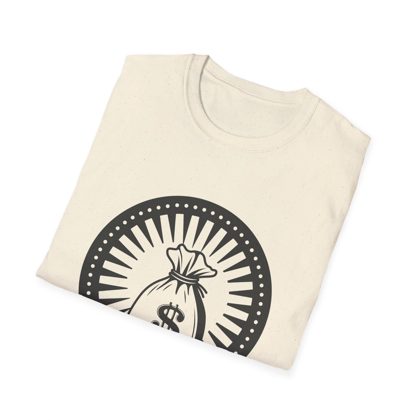 Money Bag Graphic Unisex T-Shirt - Perfect for Hustlers and Entrepreneurs